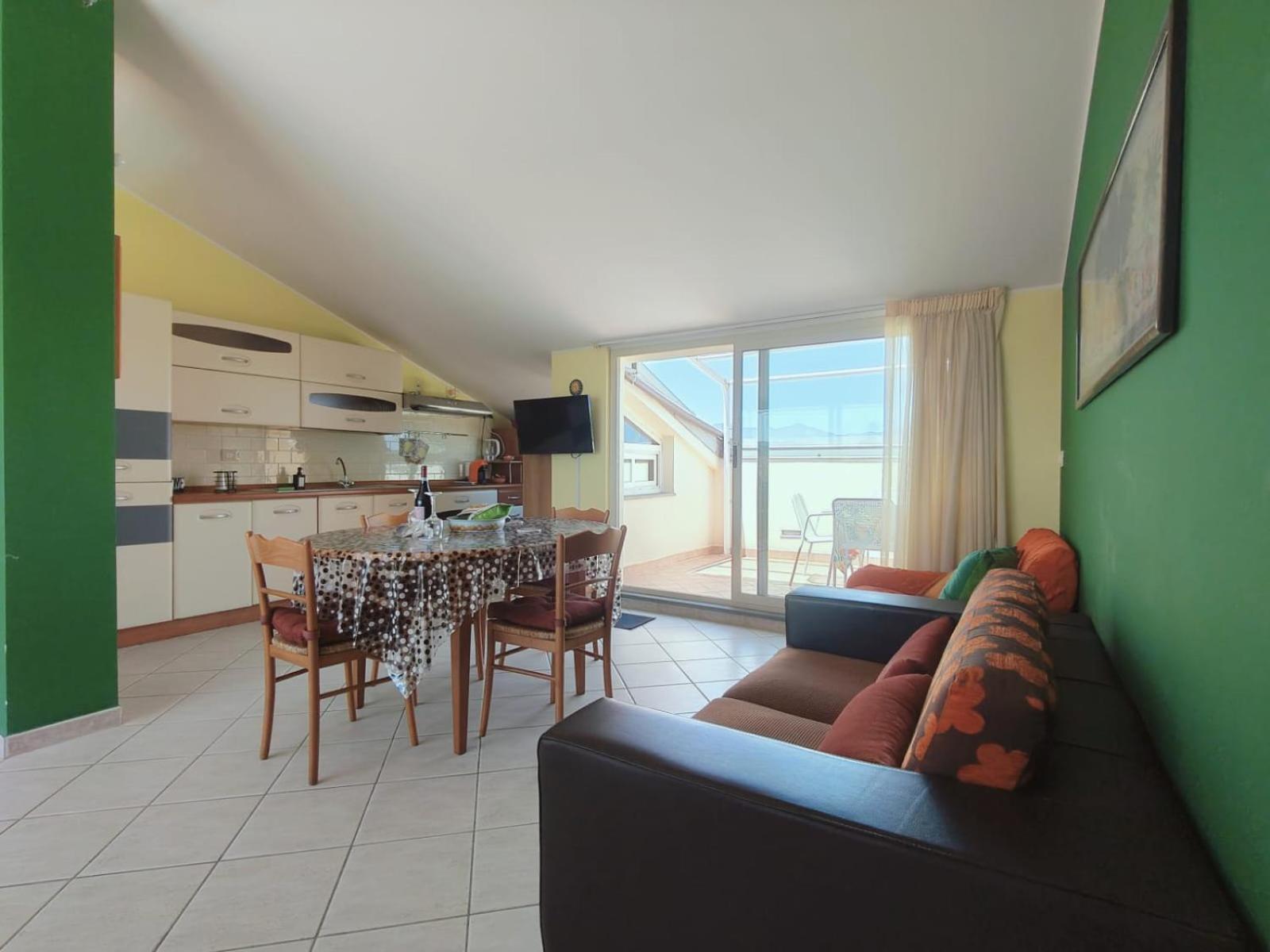 Sicilia, Mansarda Le Due Terrazze Appartement Mascali Buitenkant foto